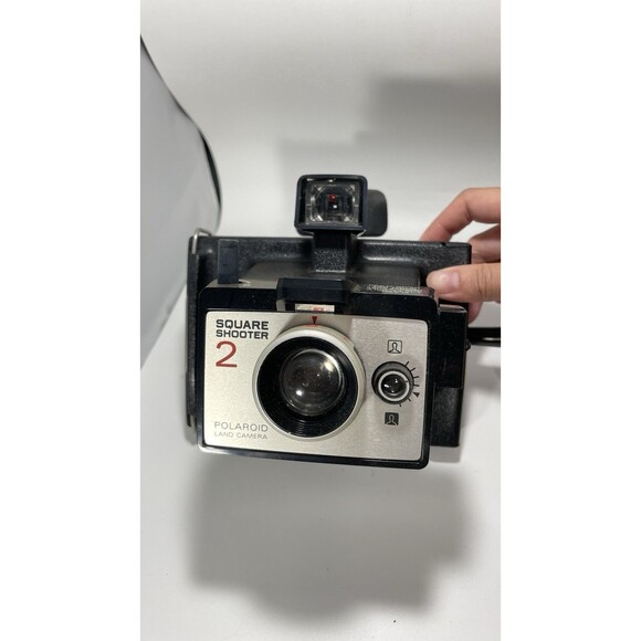 Lot Of 2 Vintage Camera Untested VIVITAR CHAMPION 35 Polaroid Square Shooter 2 - Picture 15 of 16